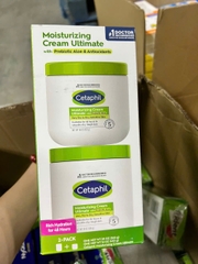 Set 2 Kem Dưỡng Ẩm Cetaphil Moisturizing Cream Ultimate (566g + 453g)