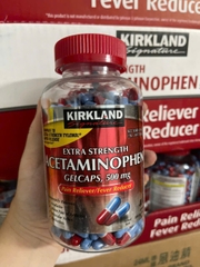 Viên giảm đau Kirkland Signature Rapid Release Acetaminophen Extra Strength 400 viên