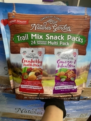 Hạt Sấy Khô Tổng Hợp Nature’s Garden Trail Mix Snack Packs 816g