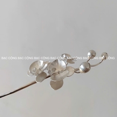 Trâm Bạc cài tóc Hoa Lan
