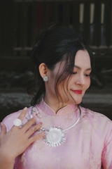 Kiềng cổ hoa mặt trời kc66