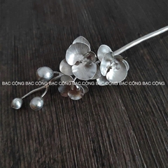 Trâm Bạc cài tóc Hoa Lan