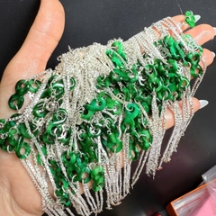 Vòng tay bạc Như ý nguyện mix charm kim tiền may mắn