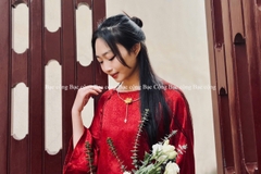 KC29 Kiềng cổ bạc Sen giọt nhuỵ nước