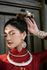 KC11 Kiềng chạm cúc đại đoá