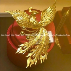 Nhẫn bạc nguyên chất phượng ẩn