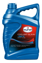 Nước Làm Mát Xe Nhật Hàn - Eurol Coolant -36°C GLX-AV E504030 | Chuẩn Honda Type 2, Mazda FL22, Màu Xanh, Can 5L
