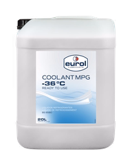 Nước Làm Mát Màu Trong - Eurol Coolant -36°C MPG E504130 | Chuẩn BS 6580, Can 20L Không Màu