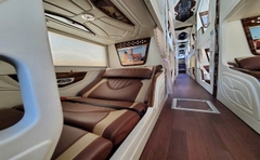xe giường nằm Cabin Cát Bà đi Sapa