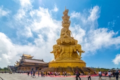 重慶 : 九寨溝 - 樂山大佛  - 峨眉山 （七天七夜）Trùng Khánh - Trại Cửu Câu - Lạc Sơn Đại Phật - Nga Mi Sơn ( 7 ngày 7 đêm)