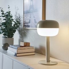 BLÅSVERK Table lamp, beige