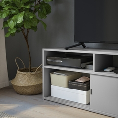 SPIKSMED TV unit, light gray