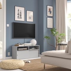 SPIKSMED TV unit, light gray