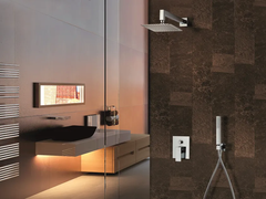 Sen tắm âm tường vuông 30cm I Crolla 10257