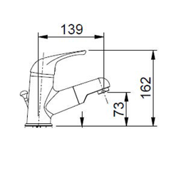 Vòi chậu lavabo I Crolla Ondula 20028DCR