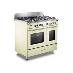 Bếp gas 5 vùng nấu kết hợp 2 lò nướng Rosières RGM95D2C - Nhập khẩu chính hãng