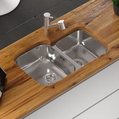 Chậu rửa 2 hố CM Cinzia Undertop 011950