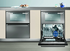 Duo lò nướng kết hợp máy rửa bát R2IN1X