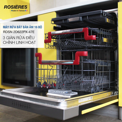 Máy rửa chén bát bán âm Rosieres 16 bộ RDSN 2D622PX-47E