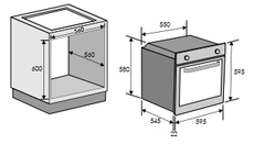 Lò nướng nhiệt phân Rosieres RF697ZIN/E