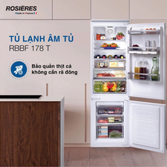 Tủ lạnh Rosieres 240 lít RBBF178T