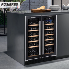 Tủ ướp rượu vang 38 chai RWCB60D/N