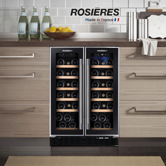 Tủ ướp rượu vang 38 chai RWCB60D/N