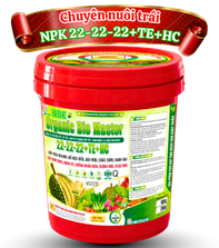 Chuyên nuôi trái NPK 22-22-22+TE+HC Hy Lạp Agri