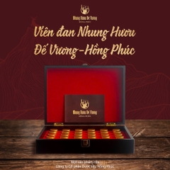 Viên đan nhung hươu Đế Vương Hồng Phúc (Hộp 30 viên)