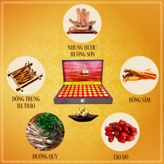 Viên đan nhung hươu Đế Vương Hồng Phúc (phiên bản Special)