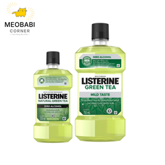 Nước Súc Miệng Diệt Khuẩn LISTERINE® GREEN TEA ZERO ALCOHOL