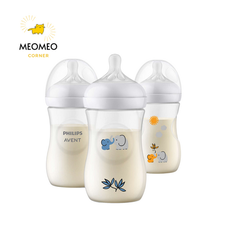 Bình sữa Avent Natural HOẠ TIẾT Phillip Avent 260ml