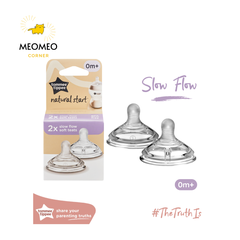 Núm ty thay thế bình sữa Tommee Tippee Natural Start