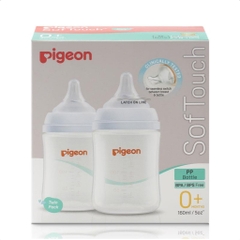Bình sữa Pigeon thế hệ thứ 3 cổ rộng PP / PPSU 160ml/240ml/330ml