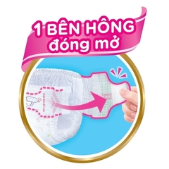 Tã / bỉm quần Mở Một Bên Bobby thiết kế dễ mặc cho bé sơ sinh NB-S / Bỉm quần siêu khô thoáng Bobby Ultra+ Gạo Non M L XL XXL