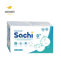 Khăn lau hạ sốt Sachi