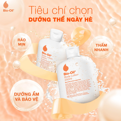 Sữa Dưỡng Ẩm Toàn Thân Bio-Oil Body Lotion 175ml