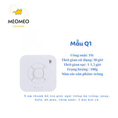 Máy Tạo Tiếng Ồn Trắng Có Tiếng Shù (White Noise: Giúp bé ngủ ngon, sâu giấc)