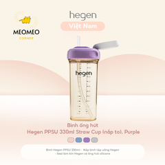 Bình ống hút Hegen PPSU 330ml