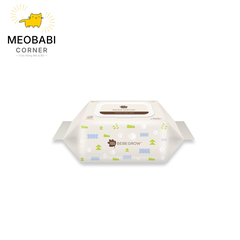 Khăn giấy ướt Bebegrow Green Finger 100 tờ