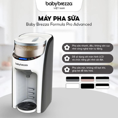 Máy pha sữa Baby Brezza Formula Pro Advanced Black/White