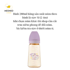 Bình Sữa PPSU Hàn Quốc MOTHER-K 180ml & 280ml