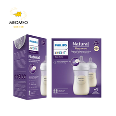 Bình sữa Avent Natural TRƠN Phillip Avent 125ml / 260ml / 330ml FULL BOX
