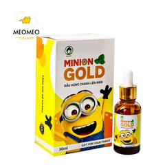 Dầu húng chanh lên men Dr Maya Minion Gold hỗ trợ sốt, ho hen,cảm cúm Minion Gold 30ml