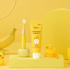 Kem đánh răng thuần chay Orgabebe cho bé 0m+