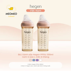 [FULLBOX] Bình sữa PPSU Hegen