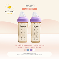 [FULLBOX] Bình sữa PPSU Hegen