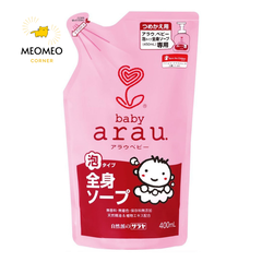 Sữa tắm gội thảo mộc tạo bọt Arau Baby