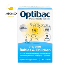 Men vi sinh Optibac cho bà bầu và trẻ em