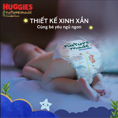 Tã bỉm quần Huggies Nature Made Overnight OVN đêm M L XL XXL